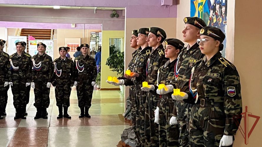 Память погибших сотрудников ОМОН Росгвардии увековечена в Хабаровском крае
