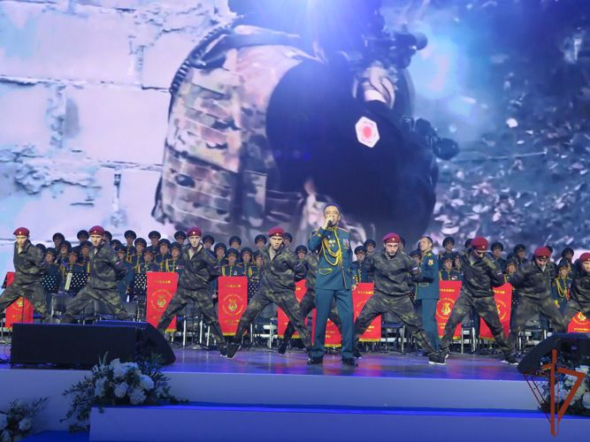 Росгвардия приняла участие в VII международном благотворительном кадетском бале