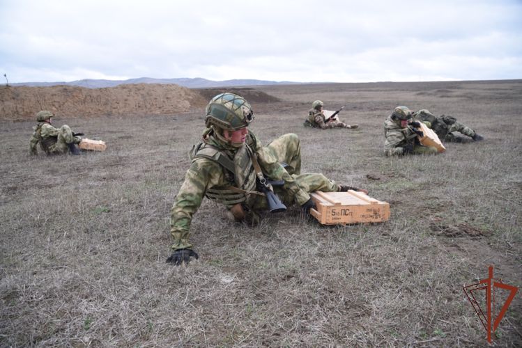 В грозненском соединении Росгвардии состоялся патриотический забег «Zа Наших! Zа Победу! Zа Россию»