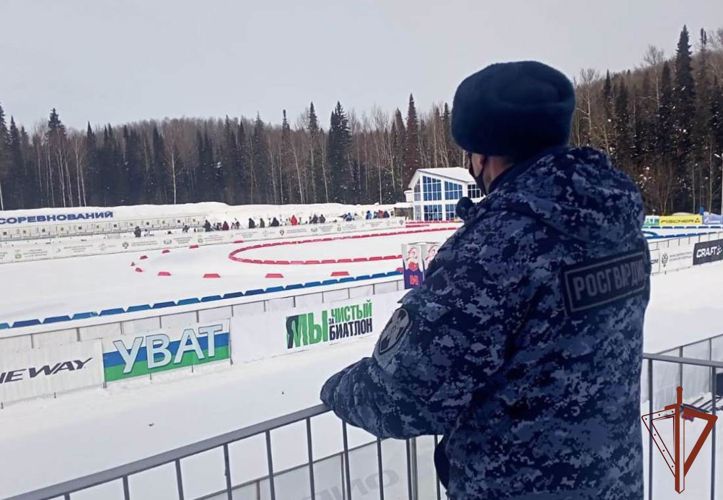 Росгвардия обеспечила безопасность Кубка России по биатлону, завершившегося в Тюменской области 