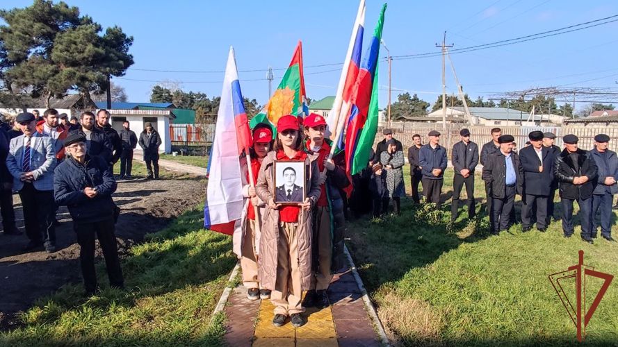Именем погибшего росгвардейца названа спортшкола в Дагестане