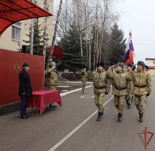 В отдельном батальоне связи Северо-Кавказского округа Росгвардии отметили годовщину образования воинской части