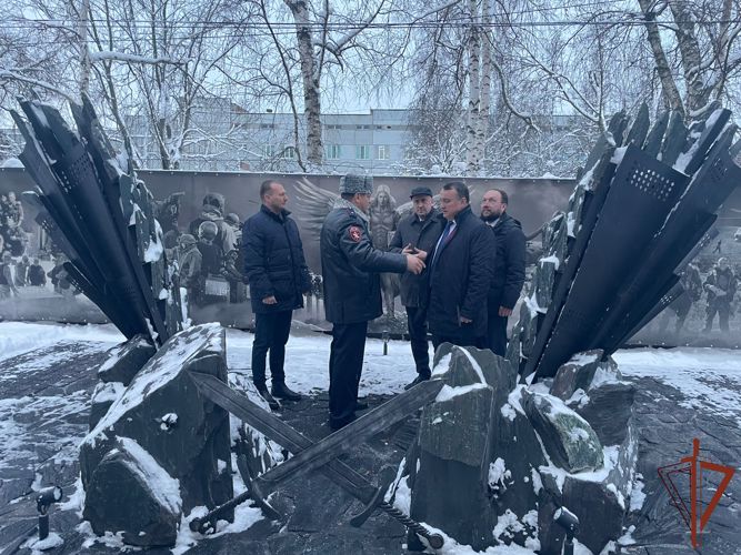 В Управлении Росгвардии по Курской области встретили делегацию движения «Россия Православная»