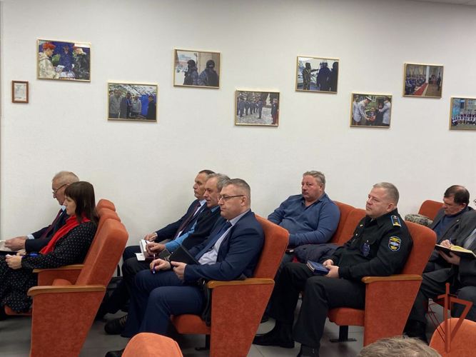 Совещание с представителями объектов топливно-энергетического комплекса прошло в Управлении Росгвардии по Новосибирской области