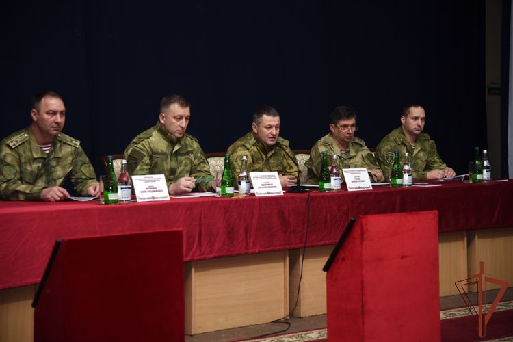 В грозненском соединении Росгвардии подведены итоги служебно-боевой деятельности за 2022 год