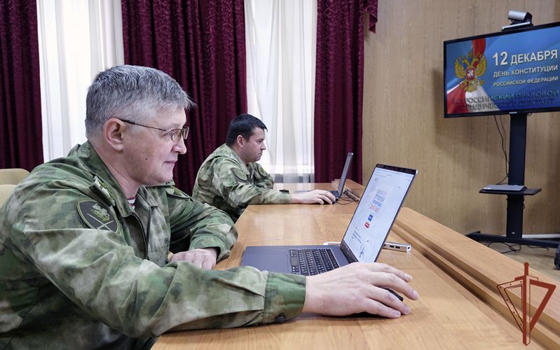 Военнослужащие ОГВ(с) написали Всероссийский правовой диктант