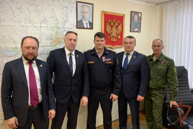 В Управлении Росгвардии по Курской области встретили делегацию движения «Россия Православная»