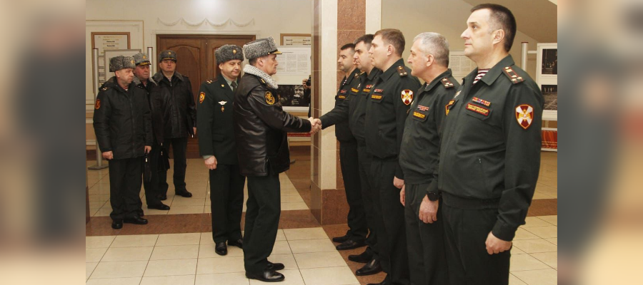 Рабочая поездка заместителя директора Росгвардии генерал-полковника  Алексея Беззубикова в Северо-Западный округ и Санкт-Петербургский институт войск национальной гвардии Российской Федерации