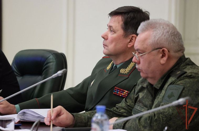 Врио командующего Уральским округом принял участие в работе коллегии по вопросам национальной безопасности в УрФО