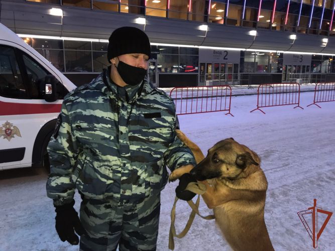 На Среднем Урале Росгвардия обеспечила безопасность проведения хоккейного матча континентальной лиги 