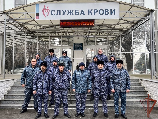 В акции «От сердца к сердцу» приняли участие росгвардейцы Северной Осетии