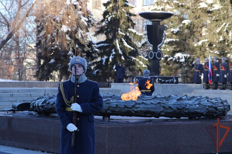 На Урале росгвардейцы почтили память неизвестных солдат Великой Отечественной войны