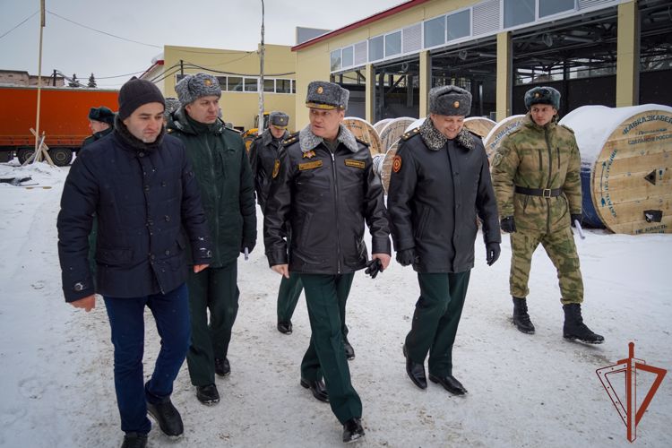 Рабочая поездка заместителя директора Росгвардии генерал-полковника  Алексея Беззубикова в Северо-Западный округ и Санкт-Петербургский институт войск национальной гвардии Российской Федерации