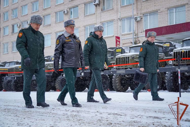 Рабочая поездка заместителя директора Росгвардии генерал-полковника  Алексея Беззубикова в Северо-Западный округ и Санкт-Петербургский институт войск национальной гвардии Российской Федерации