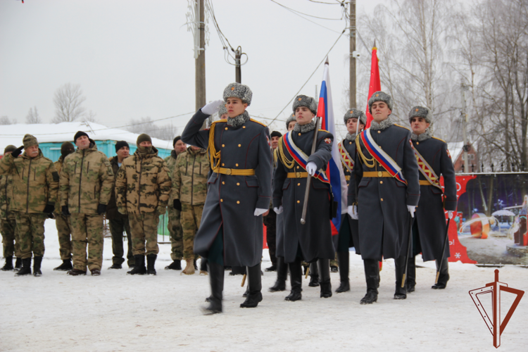 Военнослужащие и сотрудники Росгвардии приняли участие в военно-спортивном мероприятии в Подмосковье 