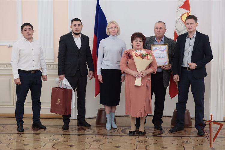 Семья росгвардейца стала победителем в номинации всероссийского конкурса в Челябинске