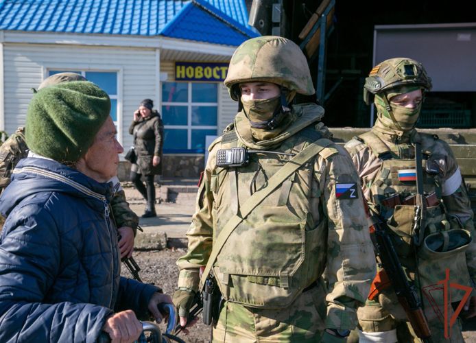 Росгвардия обеспечила доставку гуманитарной помощи