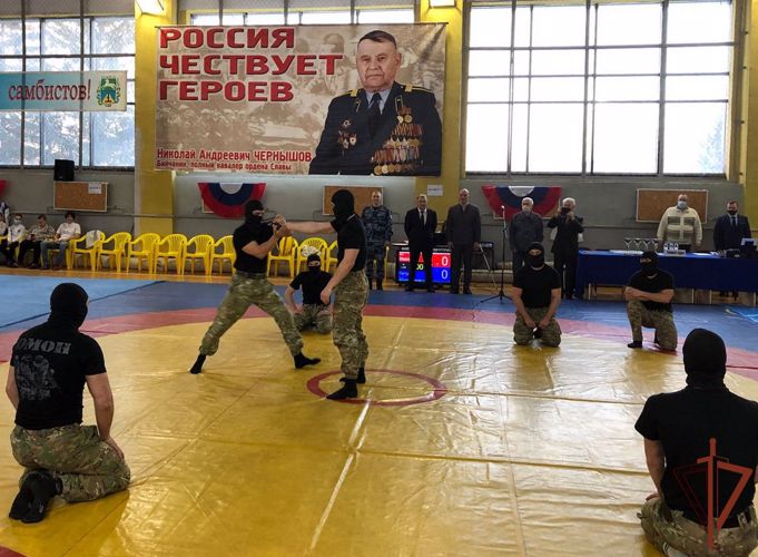 ОМОН (Форпост) Управления Росгвардии по Алтайскому краю отмечает своё 29-летие
