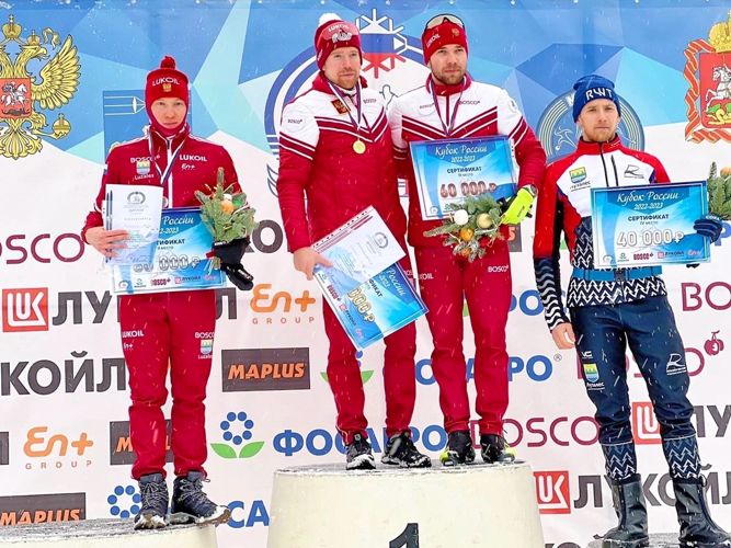 Офицер Росгвардии взял «серебро» на Кубке России по лыжным гонкам
