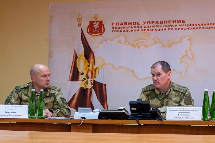 Генерал-полковник Алексей Беззубиков совершил рабочую поездку в зону проведения специальной военной операции