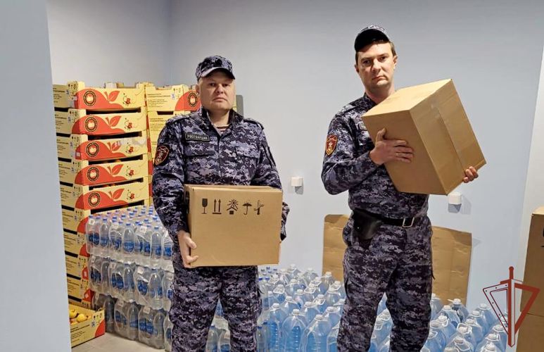 Крымские росгвардейцы оказывают поддержку бойцам СВО