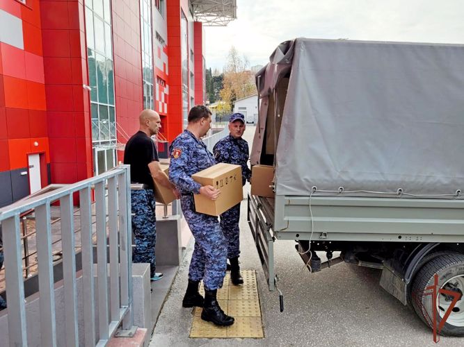 Крымские росгвардейцы оказывают поддержку бойцам СВО