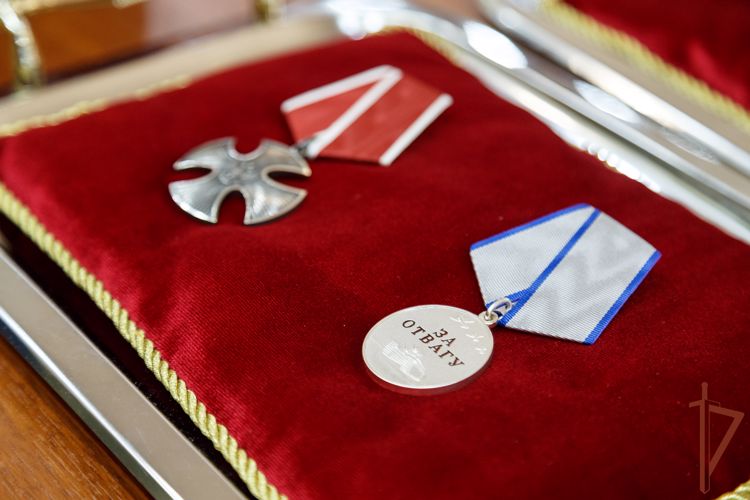 Росгвардейцам - участникам СВО вручены госнаграды в Сыктывкаре 
