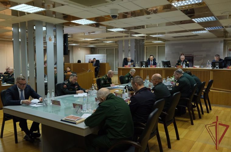 Итоговый военный совет состоялся в Уральском округе Росгвардии