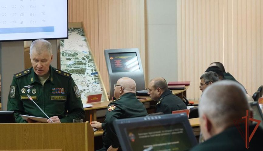 Итоговый военный совет состоялся в Уральском округе Росгвардии