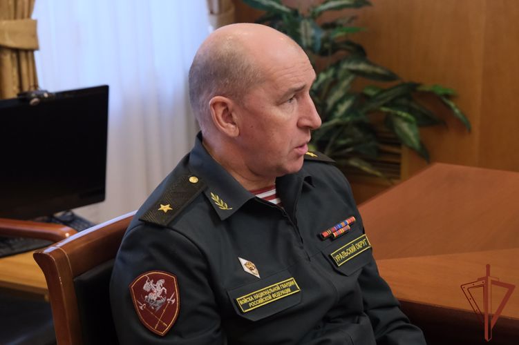 Врио командующего Уральским округом Росгвардии провел личный прием граждан