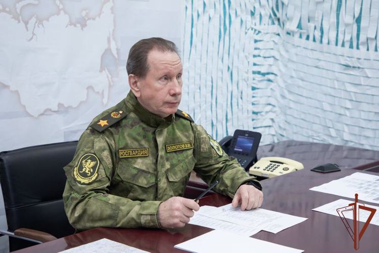 Директор Росгвардии проверил подразделения ведомства в Луганской Народной Республике