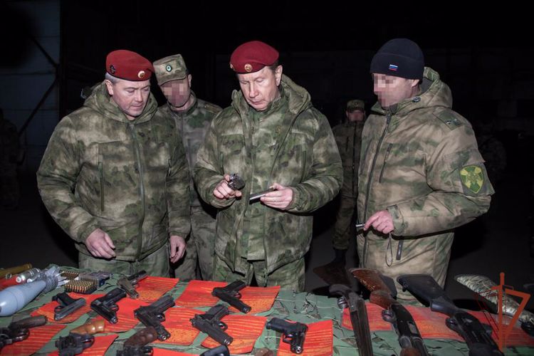 Директор Росгвардии проверил подразделения ведомства в Луганской Народной Республике
