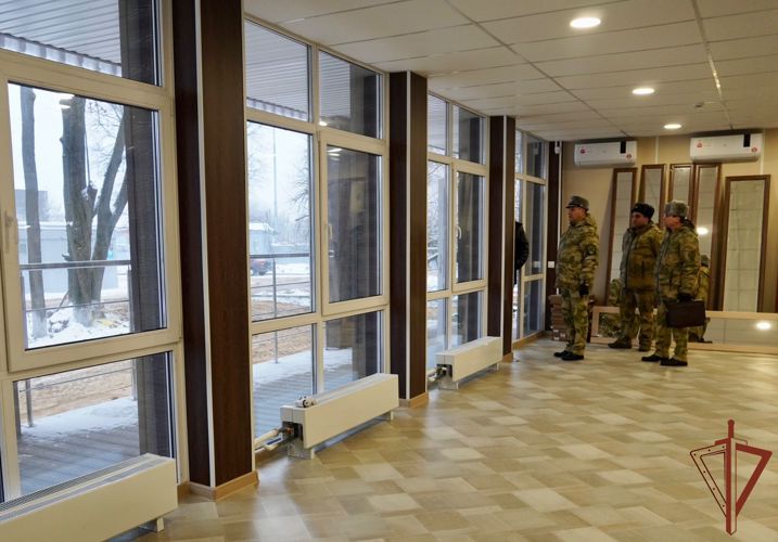 Командующий Центральным округом проверил ход реконструкции ведомственных объектов в Подмосковье