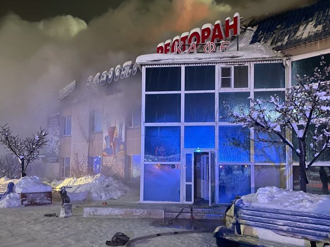 Росгвардия оказала содействие экстренным службам в ликвидации пожара в Югре