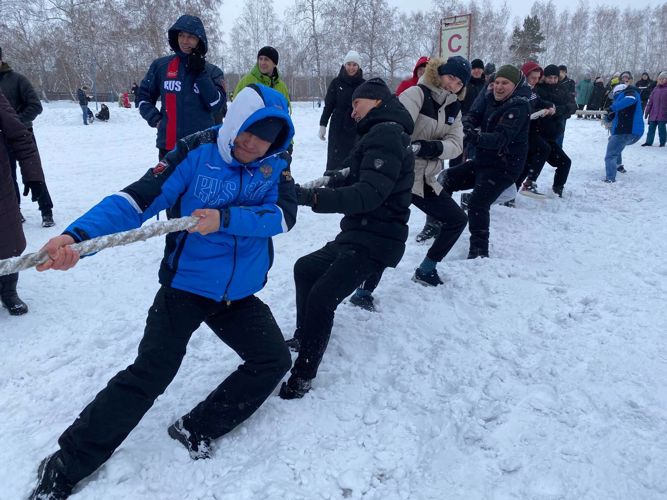Росгвардейцы в Сибири организовали для своих семей спортивные праздники