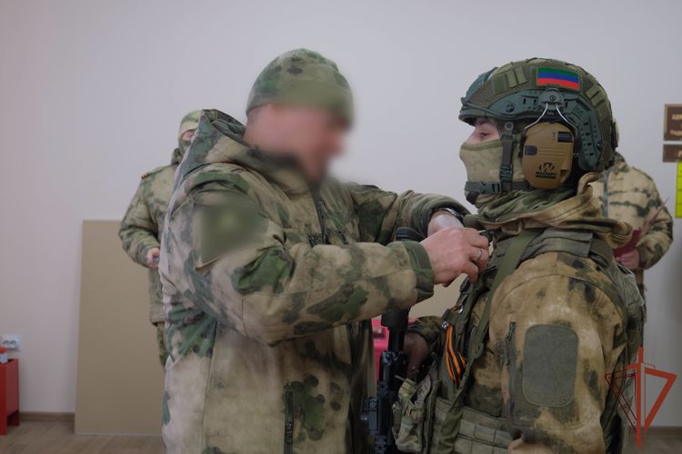 Военнослужащим, отличившимся при выполнении боевых задач в ходе спецоперации, вручили госнаграды