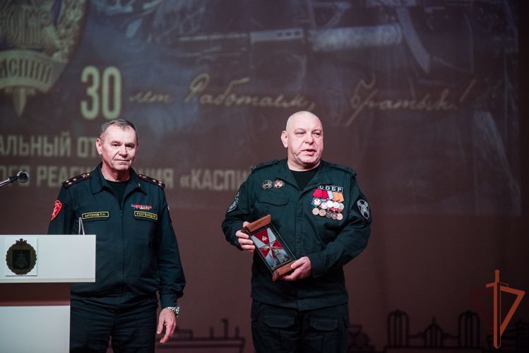 СОБР «Каспий» отметил своё 30-летие