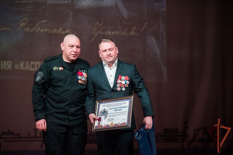 СОБР «Каспий» отметил своё 30-летие