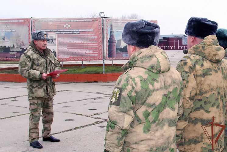 В Северо-Кавказском округе Росгвардии поздравили специалистов инженерной службы  с профессиональным праздником  