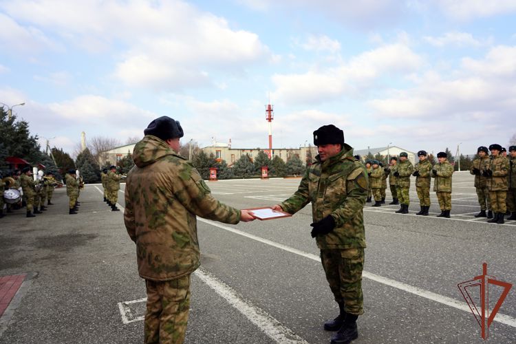 В Северо-Кавказском округе Росгвардии поздравили специалистов инженерной службы  с профессиональным праздником  
