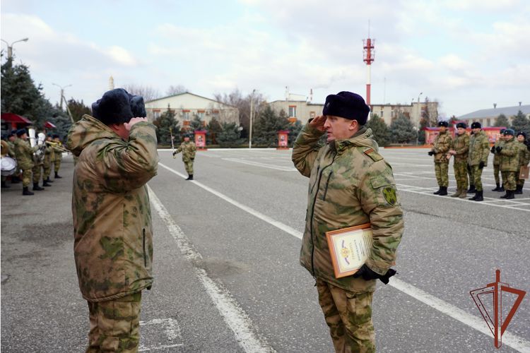 В Северо-Кавказском округе Росгвардии поздравили специалистов инженерной службы  с профессиональным праздником  