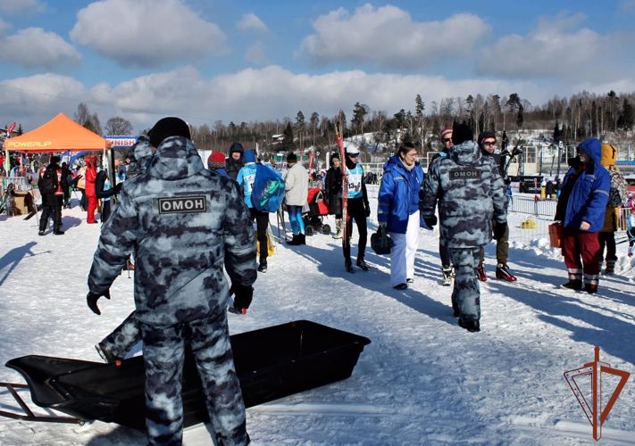 Росгвардейцы обеспечили правопорядок во время проведения Всероссийских соревнований по лыжным гонкам в Ярославской области