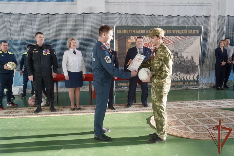 В Волгограде подшефные Росгвардии завоевали «бронзу» в спартакиаде среди кадет силовых структур региона  