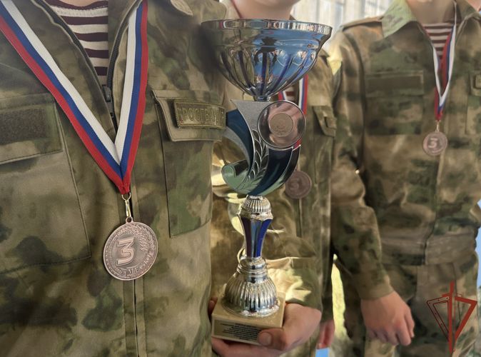 В Волгограде подшефные Росгвардии завоевали «бронзу» в спартакиаде среди кадет силовых структур региона  