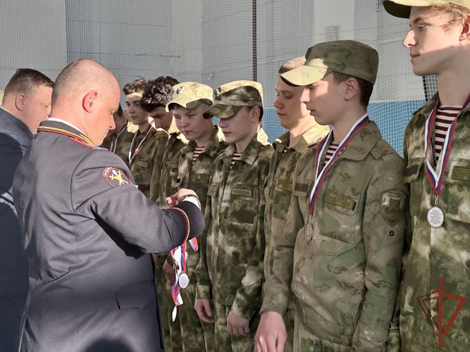 В Волгограде подшефные Росгвардии завоевали «бронзу» в спартакиаде среди кадет силовых структур региона  