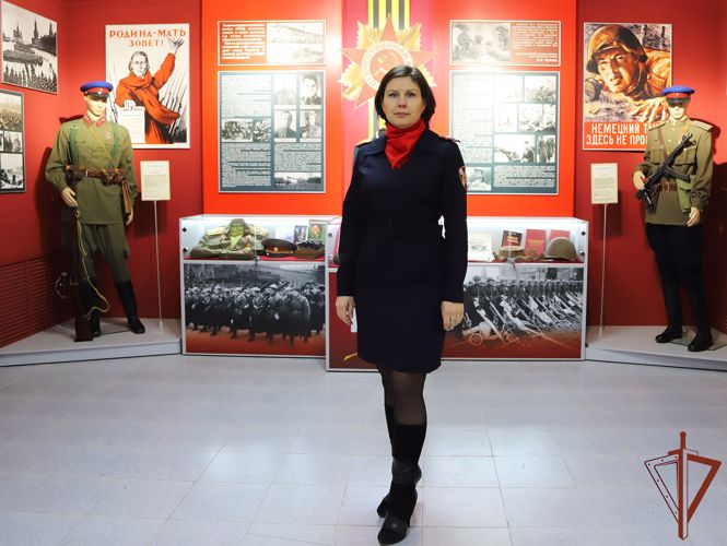 Росгвардейцы из Тулы присоединились к патриотической акции  «Читаем Сараева»