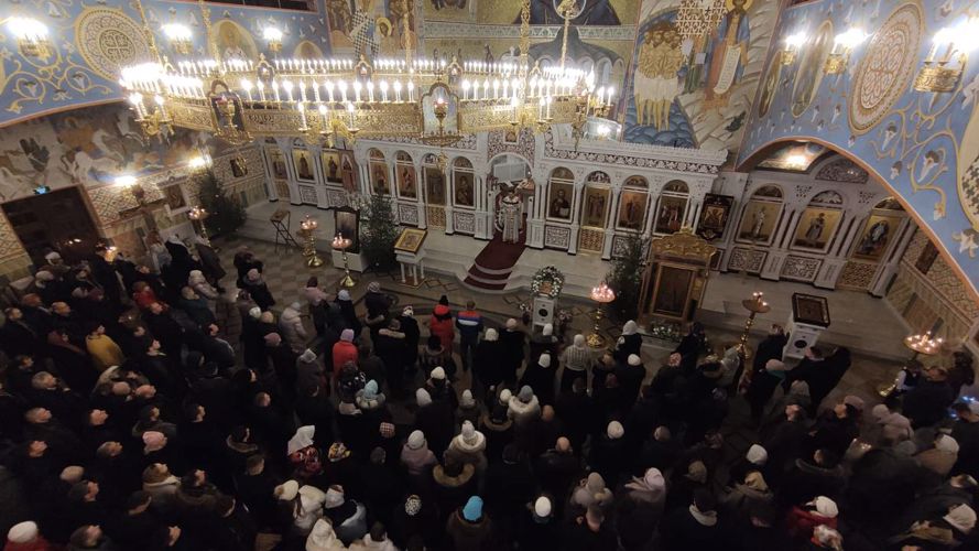 В главном храме Росгвардии прошло Рождественское богослужение