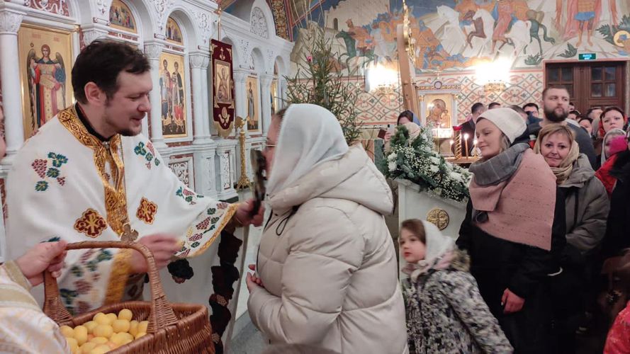 В главном храме Росгвардии прошло Рождественское богослужение