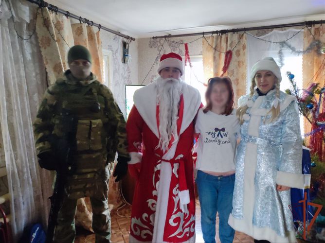 Дед Мороз специального назначения из Татарстана поздравил юных жителей Белгородской области с Новым годом