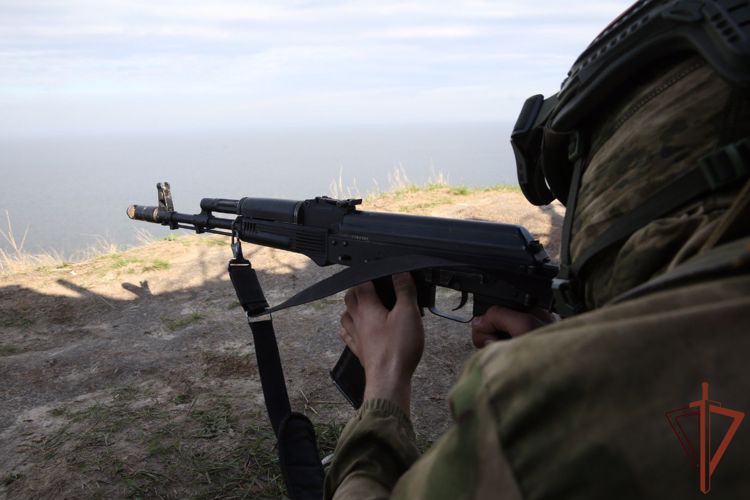 Росгвардейцы поразили опорные пункты противника и уничтожили военную технику ВСУ